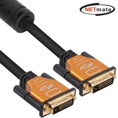 강원전자 넷메이트 DVI-D 듀얼 Gold Metal 케이블 3m NMC-DD30GZ