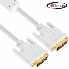 강원전자 넷메이트 DVI-D 듀얼 케이블 3m (화이트) NMC-DD30Z