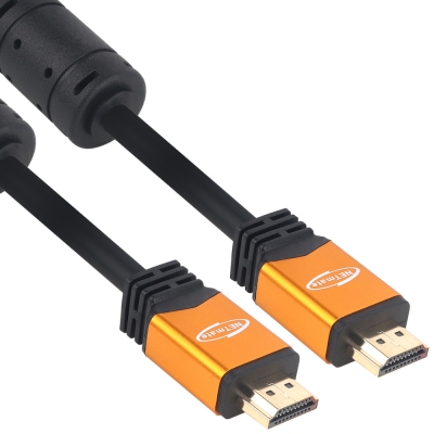 강원전자 넷메이트 8K 60Hz HDMI 2.0 Gold Metal 케이블 3m NMC-HQ03Z