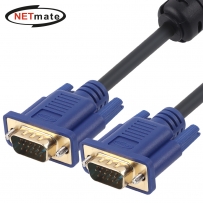 강원전자 넷메이트 RGB 3+4 모니터 케이블 5m (블랙) NMC-R50E
