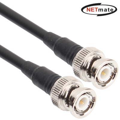 강원전자 넷메이트 RG-58 BNC-BNC 고주파 동축 케이블(주석도금 연동선/5합/50ohm) 30m NMC-RG5830