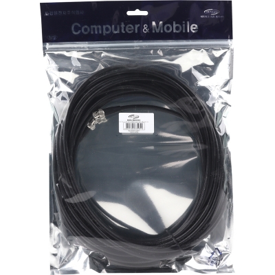 강원전자 넷메이트 RG-59 BNC-BNC 고주파 동축 케이블(주석도금 연동선/6합/75ohm) 15m NMC-RG5915