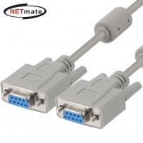 강원전자 넷메이트 9핀 F/F NULL MODEM 케이블 10m NMC-SFF100