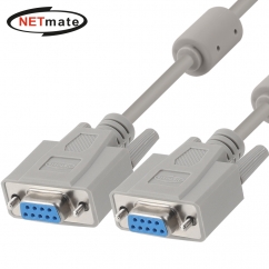 강원전자 넷메이트 9핀 F/F NULL MODEM 케이블 10m NMC-SFF100