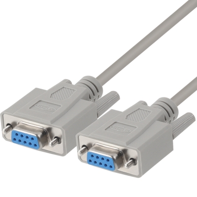 강원전자 넷메이트 9핀 F/F NULL MODEM 케이블 1m NMC-SFF10