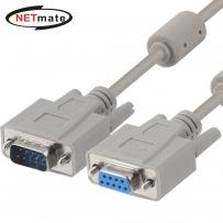 강원전자 넷메이트 9핀 M/F NULL MODEM 케이블 10m NMC-SFM100