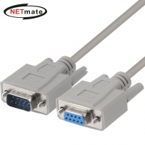 강원전자 넷메이트 9핀 M/F NULL MODEM 케이블 1.5m NMC-SFM15