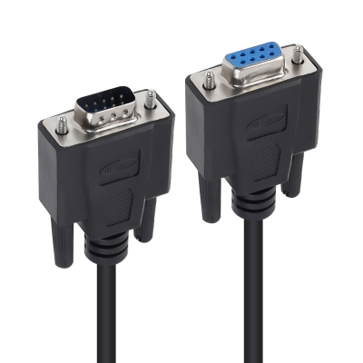 강원전자 넷메이트 9핀 연장 M/F 케이블 1.8m (블랙) NMC-SMF18B