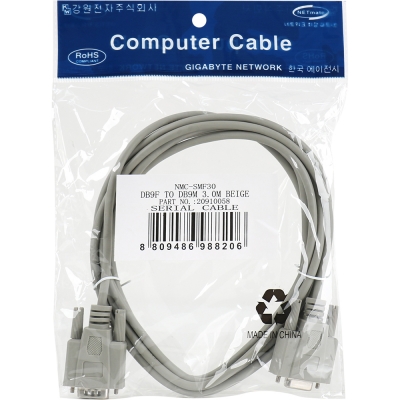 강원전자 넷메이트 9핀 연장 M/F 케이블 3m NMC-SMF30