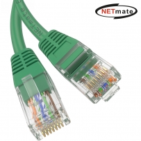 강원전자 넷메이트 CAT.6 UTP 랜 케이블 2m, 그린 NMC-U602GN