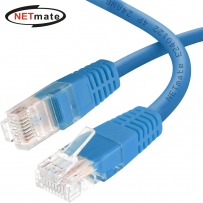 강원전자 넷메이트 CAT.6 UTP 랜 케이블 20m, 블루 NMC-U620BL