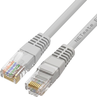 강원전자 넷메이트 CAT.6 UTP 랜 케이블 50m, 그레이 NMC-US6500