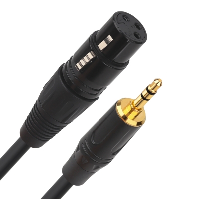 강원전자 넷메이트 XLR 캐논(F)-스테레오 마이크 케이블 2m NMC-XLR302FB