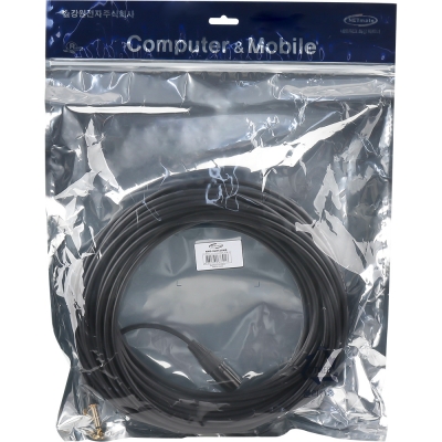강원전자 넷메이트 XLR 캐논(M)-TS(5.5 Mono) 마이크 케이블 20m NMC-XLR520MB