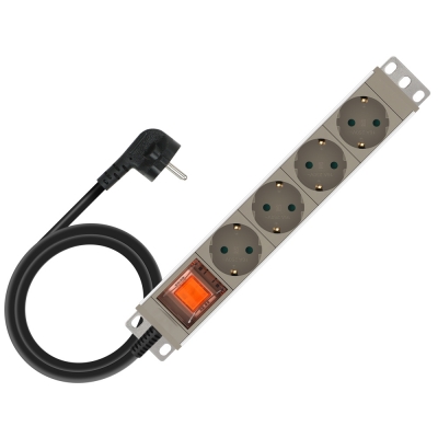 강원전자 넷메이트 알루미늄 SAFE 멀티탭 4구 접지 3m NMP-AM0430