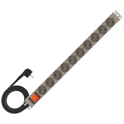 강원전자 넷메이트 알루미늄 SAFE 멀티탭 10구 접지 5m NMP-AM1050