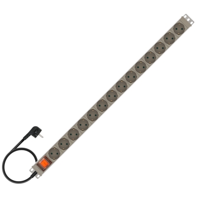 강원전자 넷메이트 알루미늄 SAFE 멀티탭 14구 접지 1.5m NMP-AM1415