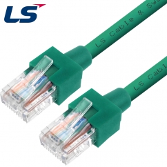LS전선 CAT.5E UTP 랜 케이블 2m (그린) NMX-LS520GN