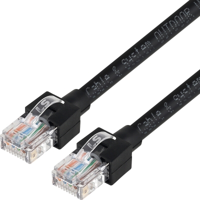 LS전선 CAT.5E UTP 옥외용 랜 케이블 5m (블랙) NMX-LS550XBKZ