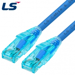 LS전선 CAT.6 UTP EZ 플러그 랜 케이블 15m (블루) NMX-LS6150BL