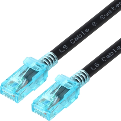 LS전선 CAT.6 UTP 옥외용 랜 케이블 20m (블랙) NMX-LS6200XBKZ