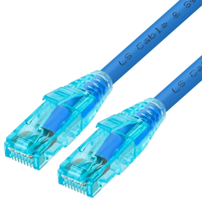 LS전선 CAT.6 UTP EZ 플러그 랜 케이블 3m (블루) NMX-LS630BL