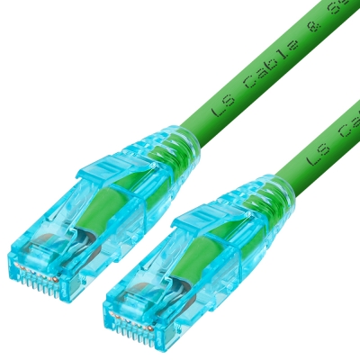 LS전선 CAT.6 UTP EZ 플러그 랜 케이블 5m (그린) NMX-LS650GN