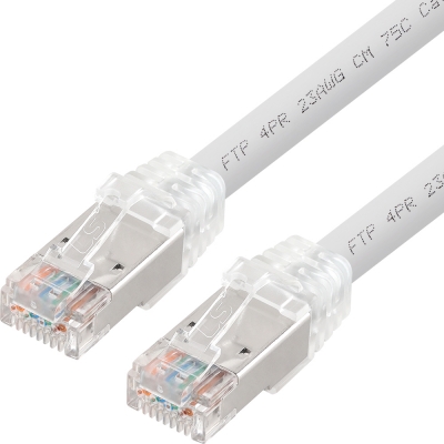 LS전선 CAT.6A F/UTP 랜 케이블 0.5m (그레이) NMX-LS6AF05G