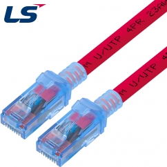 LS전선 CAT.6A UTP Supreme 랜 케이블 1m (레드) NMX-LS6ASP10R