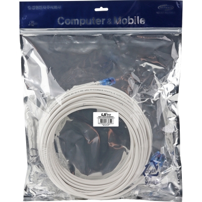 LS전선 CAT.6A Ultra Super Slim USS 케이블 30m (화이트) NMX-LS6AUSS300WH
