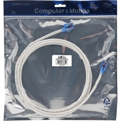 LS전선 CAT.6A Ultra Super Slim USS 케이블 3m (화이트) NMX-LS6AUSS30WH