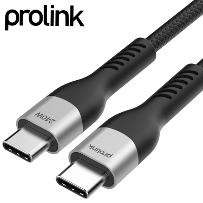 프로링크 USB C타입 5A 240W 고속충전 케이블 1.8m PF493-0180