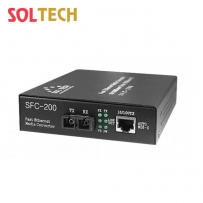 솔텍 이더넷 멀티모드 광 컨버터, SC / 2km SFC200-SCM/I