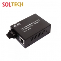 솔텍 이더넷 싱글모드 WDM 광 컨버터, SC / 20km SFC200-SCSWB