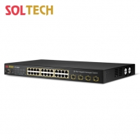 솔텍 24포트 기가비트 스위칭 허브, SFP 4슬롯 SFC4500T